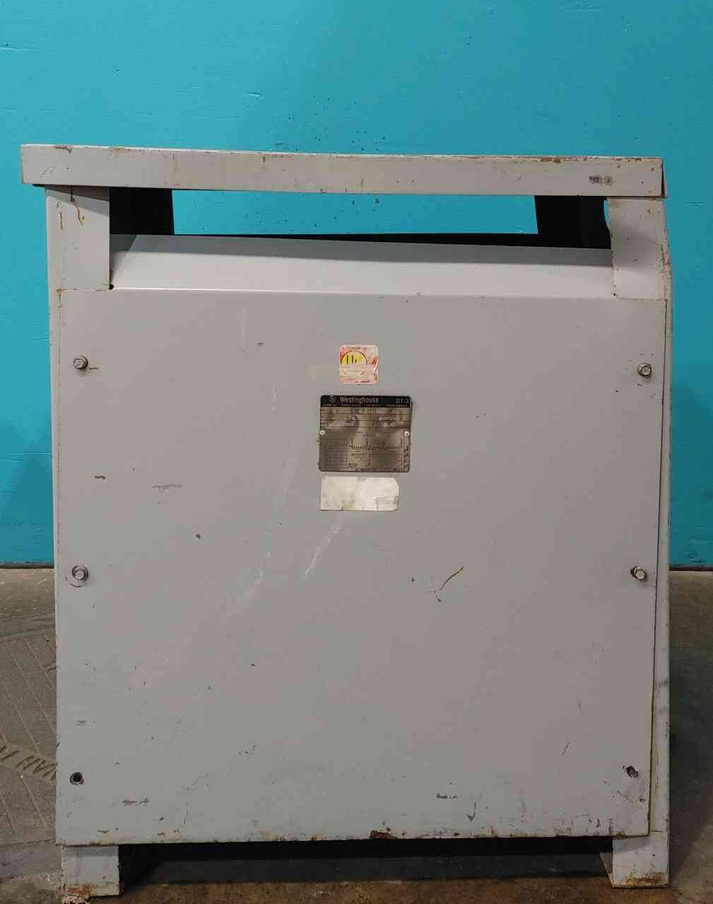 Westinghouse DT-3 30 kVA 3 Phase Transformer 480V Delta to 208Y 120V V48M28T30H