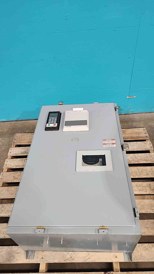 Allen Bradley PowerFlex 753 VFD Motor Control Panel Enclosure NEMA 4/12 1336
