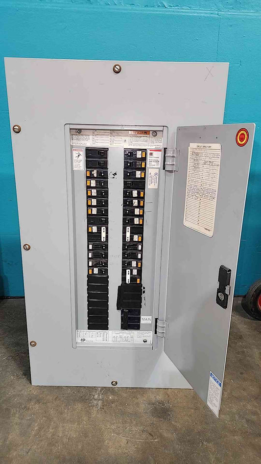 Cutler-Hammer Pow-R-Line PRL1 Panelboard 100A 3PH 208Y/120V Complete W Breakers
