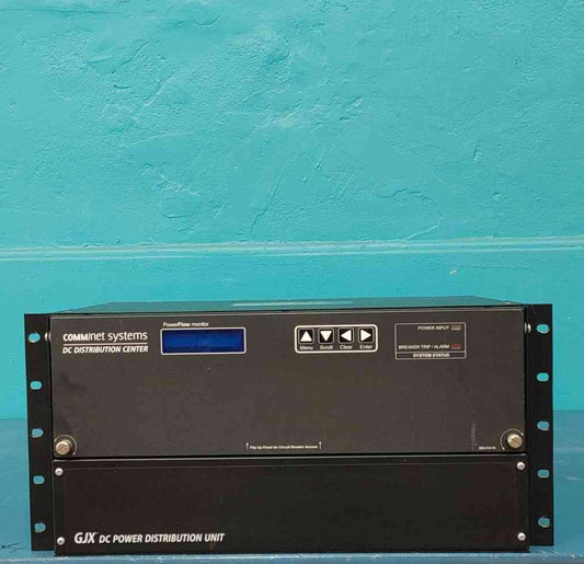 COMM/net 016-1077-10 GJX DC Power Distribution Unit Panel -48VDC 1200A 10-Pos 4U