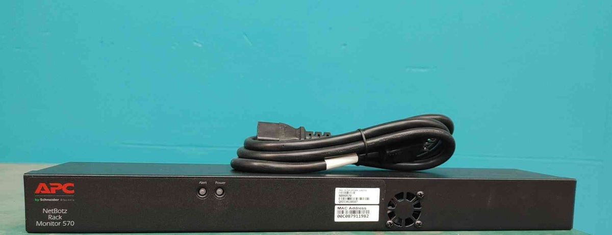 APC NetBotz Rack Monitor 570 NBRK0570 Environmental Appliance Security Unit