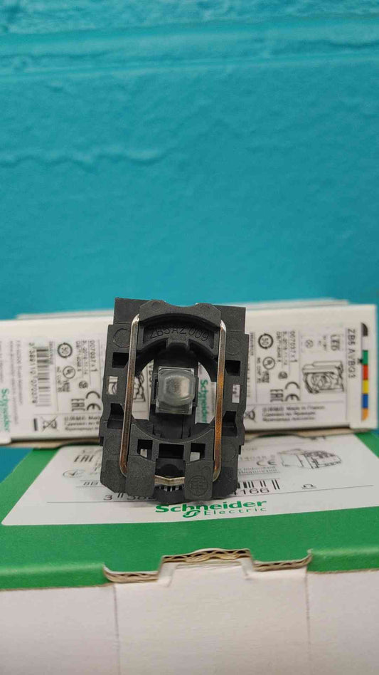 NEW Schneider Electric ZB5AVBG3 Harmony XB5 Light Block Body Collar Green 24-120V NIB