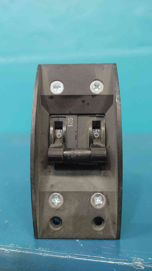 Airpax Sensata LELHPK11-1REC4 125A 80V DC Hydraulic Magnetic Circuit Breaker 2P