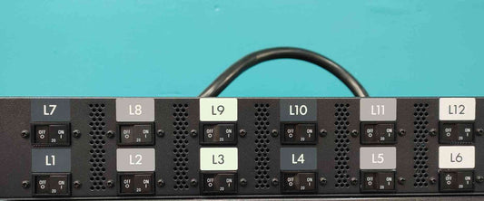 HP 12-Outlet Intelligent Modular PDU Core Unit 2U 3-Phase IEC C19 Breakers iPDU