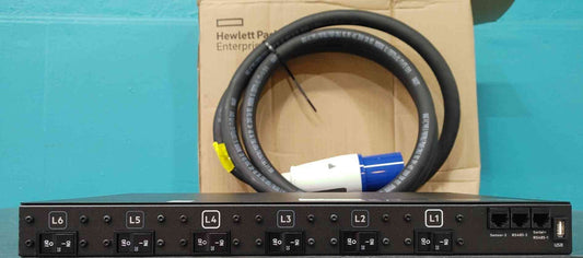 HPE G2 3 Phase 1U Rackmount Managed PDU Power Distribution Unit IEC 60309 Plug