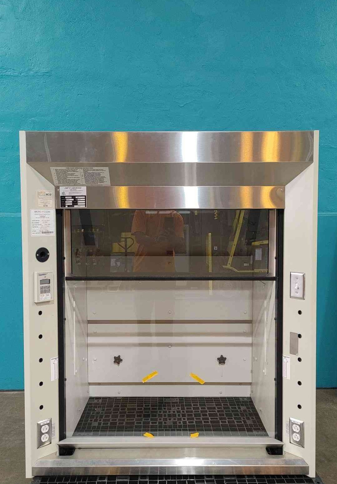 Jamestown Metal JMP F100-48 4 Ft Benchtop Chemical Fume Hood Lab Cabinet 120V