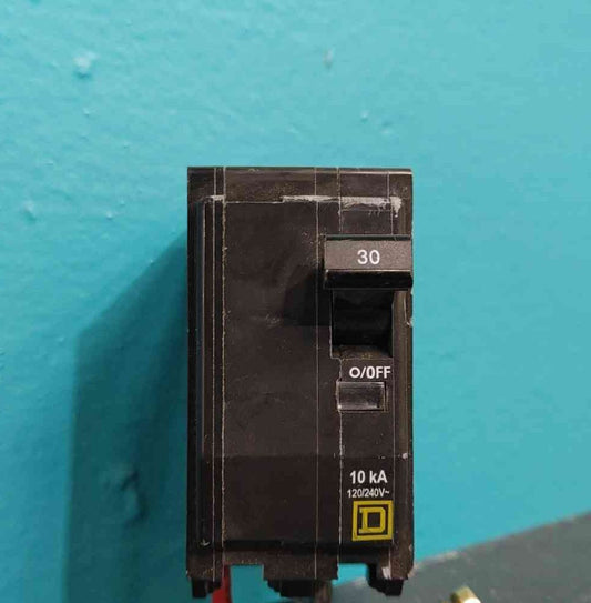 Square D 240V/30A 2Pole Circuit Breaker (SKU:116350)