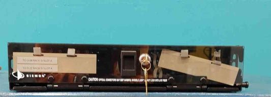 Siemon 1U Rack Mount Fiber Optic Enclosure Patch Panel Tray with Key Lock