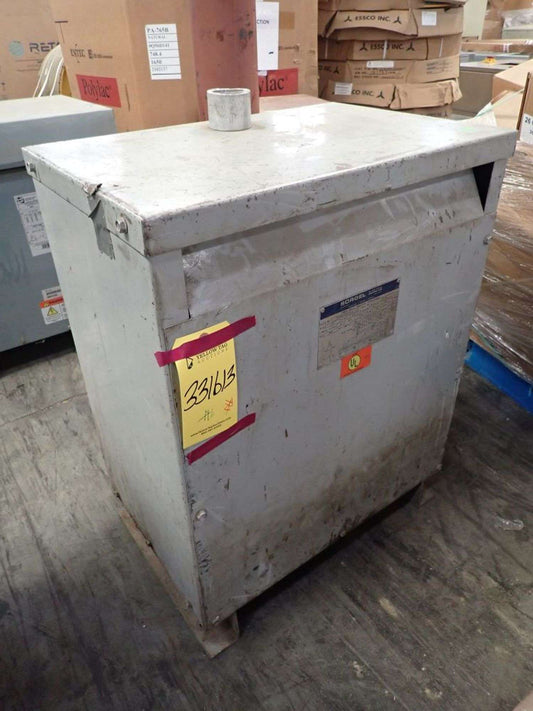 Square D 30KVA Dry Type Transformer 480v x 208/120