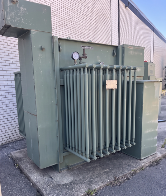 GE 1000KVA Substation Padmount Transformer 3PH 4160V Delta to 480Y/277V