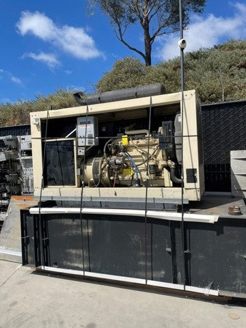 Kohler 80REOZJ 80 kW Diesel Generator 3PH 1PH Sound Enclosure Base Fuel Tank
