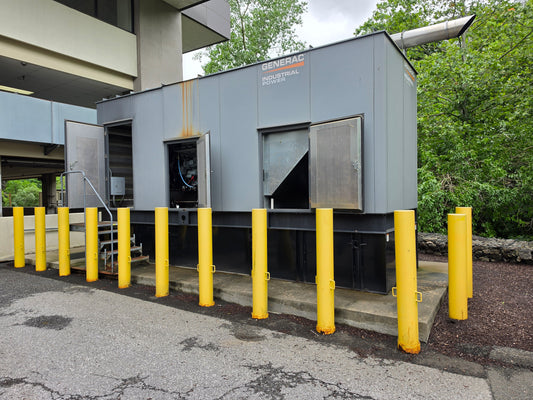 Generac 800kW Diesel Generator Mitsubishi IDLC800 1000 kVA 480V 122 Hrs Tank
