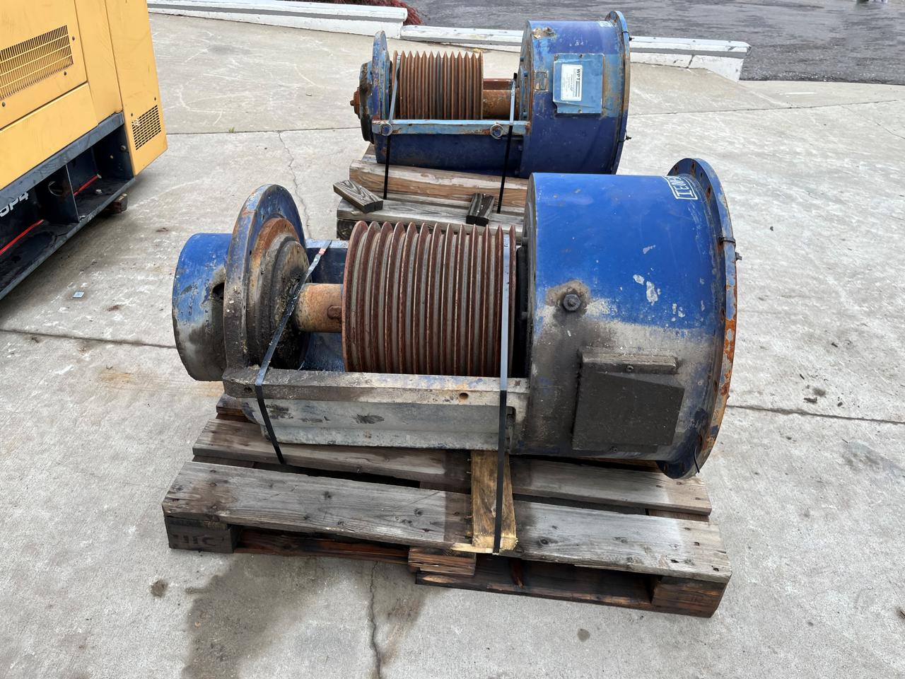PTO Clutch for Industrial Engine up to 1000 HP w/ Outboard Bearing for Heavy Side Load Application w/ Air or Hydraulic Engage and Disengage