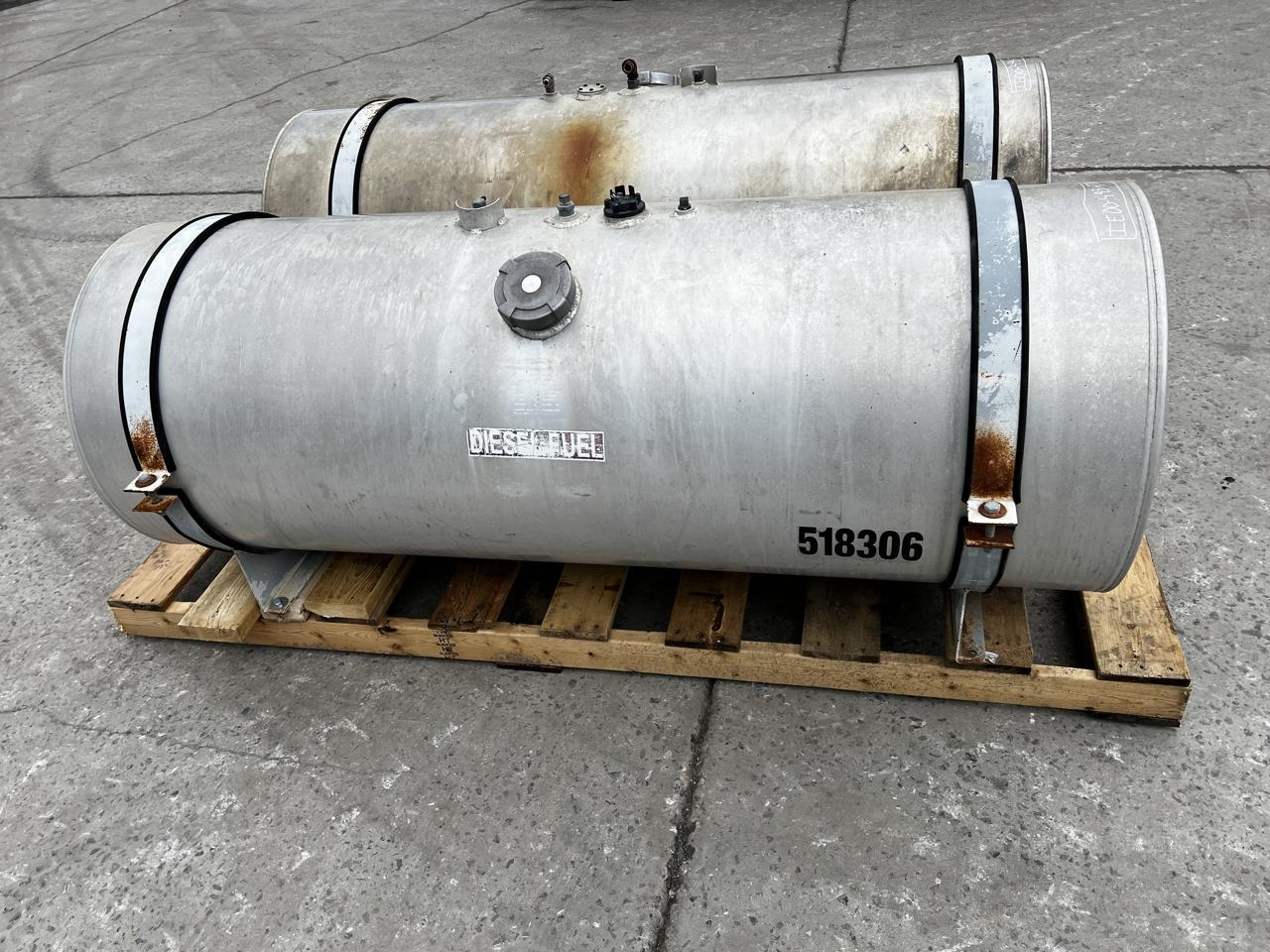 150 Gallon Saddle Diesel Tanks with Mounts, Good for Road Trucks, 2 available – the price is for 1.