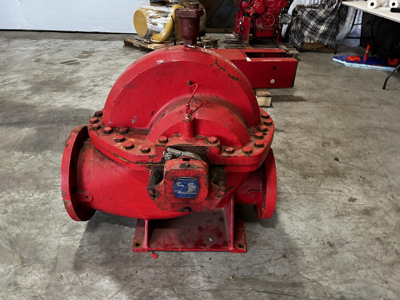 Fairbanks Morse/8BY10 Centrifugal Fire Pump, 3000 Gal, Per Minute at 130 PSI