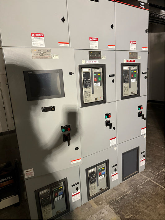 4000A CH PowerLynx Switchgear 480/277v 4 MDS830 3000A Magnum DS