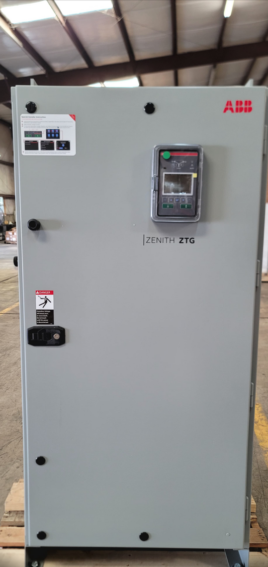 NEW ABB Zenith ZTG 600A ATS Automatic Transfer Switch 480V 3PH SLD Neutral NEMA 3R