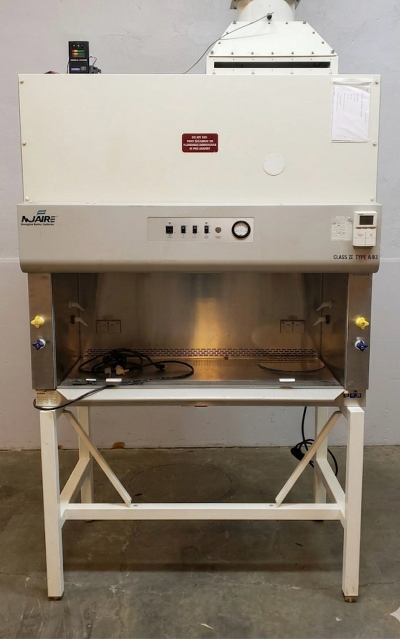 NUAIRE 4'6" Class II Type A/B3 BSC Biosafety Cabinet Fume Hood with Flow Meter & Stand (SKU: 4600AA)(4600AA)
