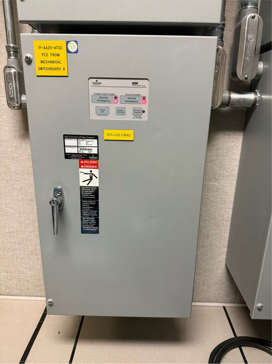 ASCO ATS D00300030150N1XC 150A 480V Automatic Transfer Switch (SKU: 109960)