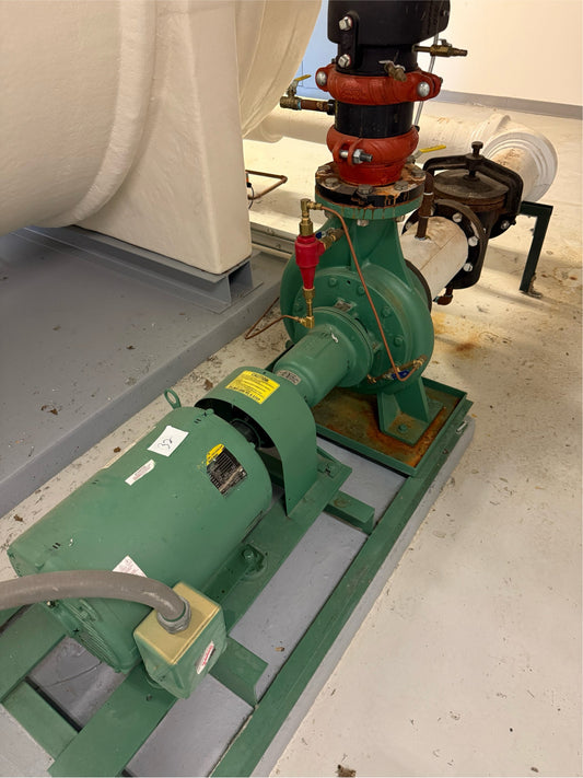 Baldor Reliance EM2515T 20HP 3ph 230/460 Motor/Pump Package