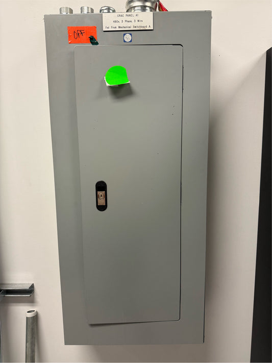 Siemens LGB 400A Panelboard 3 breaker 3PH 480Y/277V P2E30ML400FTS