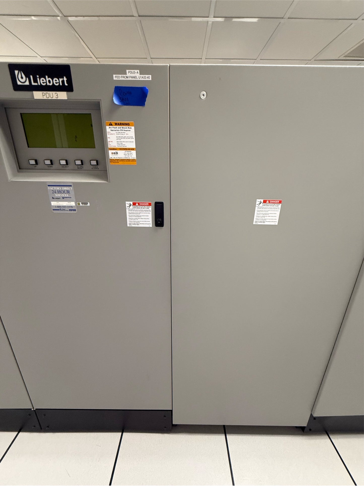 Liebert STS Static Transfer Switch STC0800P10S7577 208V 640A 60hz