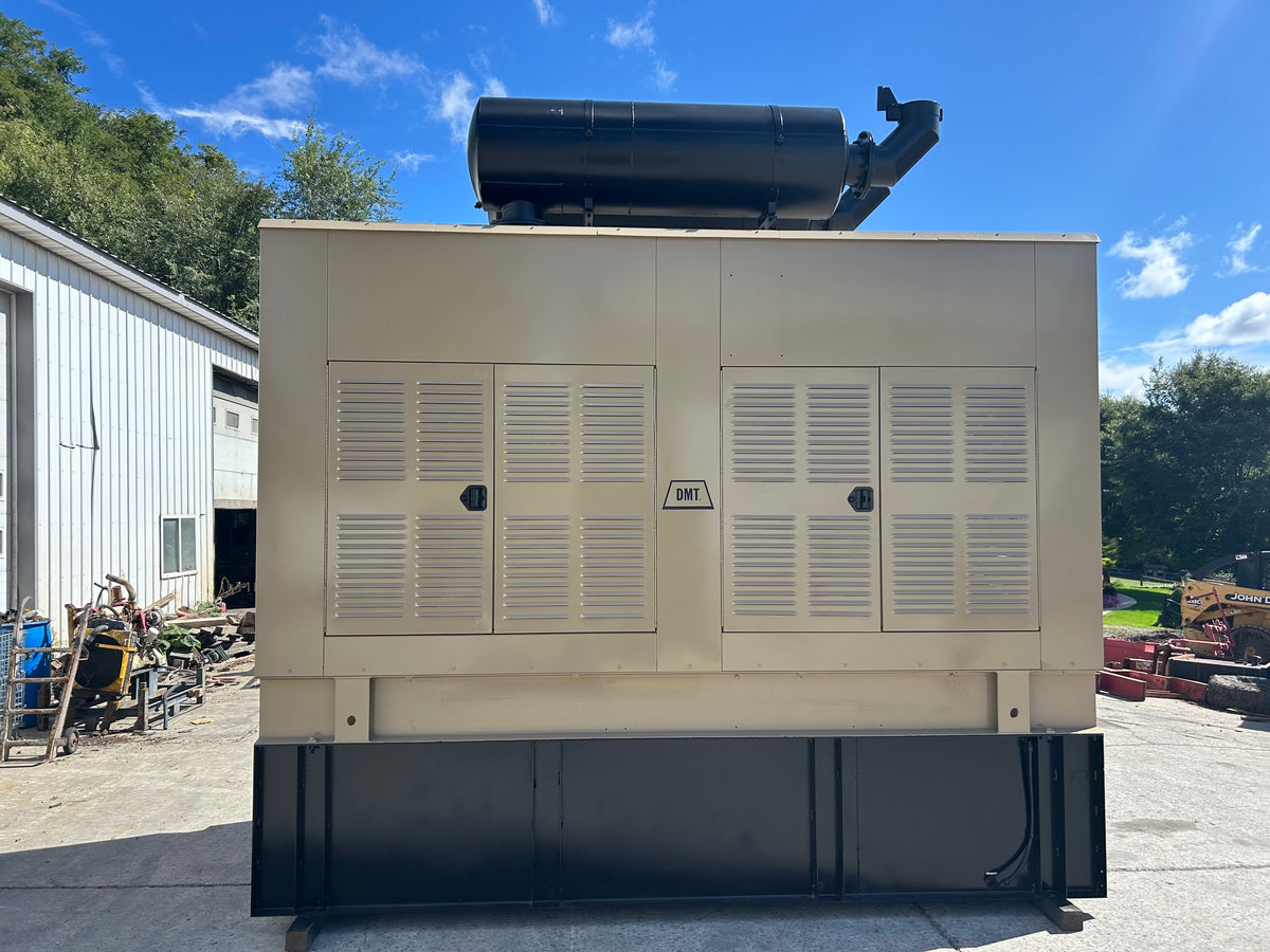 DMT 600D 600 kW Diesel Generator 277 480V 3 Phase Weather Enclosed Tank 350 Hrs