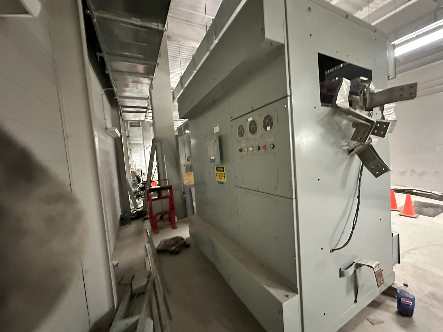 Used 2000KVA GE Transformers 13800v x 480/277 Substation Dry Type Xfrmr 2MW #M156439C (SKU: 106232)