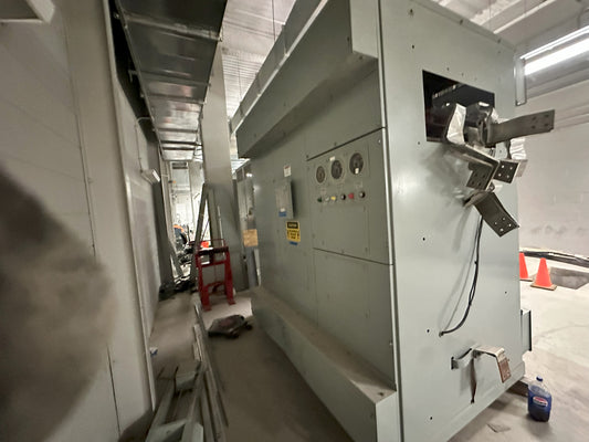 Used 2000KVA GE Transformers 13800v x 480/277 Substation Dry Type Xfrmr 2MW #M156439C (SKU: 106232)