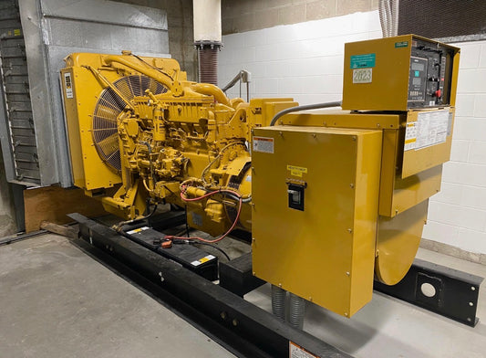 Caterpillar 350kW Standby Diesel Generator SR4B 480V 3-Phase 1999 877hrs