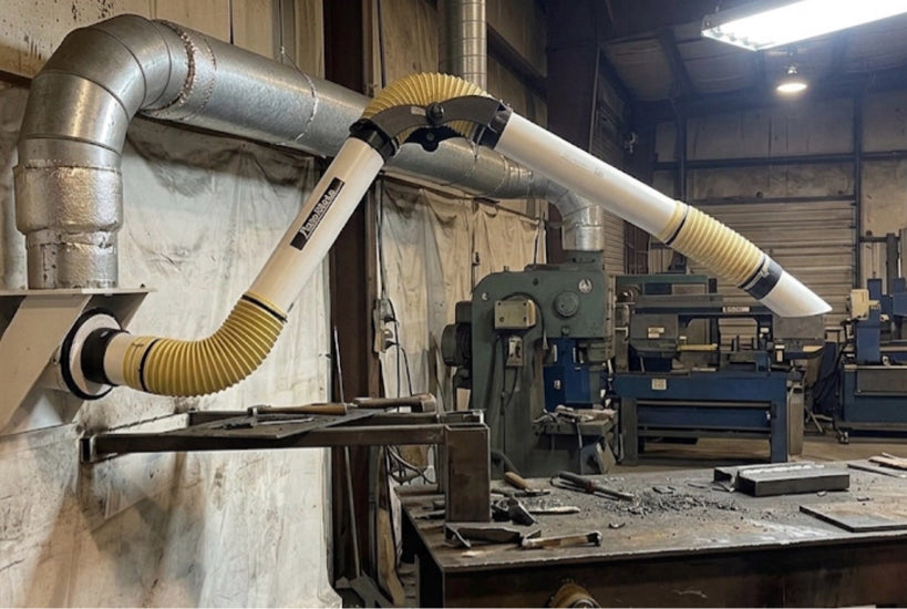 PlymoVent Fume Extraction Snorkler Arm Flex w/ Bracket(S6LLST3005)