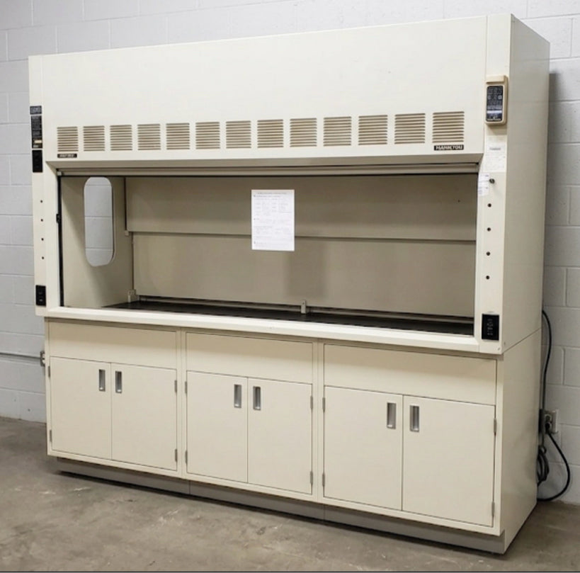Hamilton SAFEAIRE 8' Chemical Fume Hood & Benches (SKU: 2568AA)