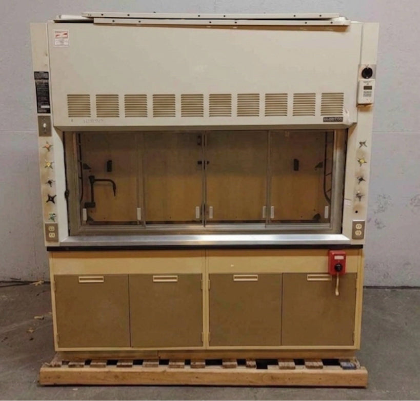 Hamilton SafeAire 6' Chemical Fume Hood w/ Matching Base Cabinet Bench 104258
