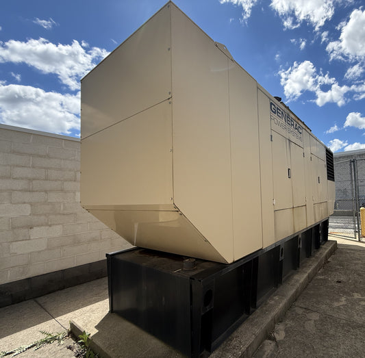 Generac 500kW Diesel Generator SD0500 277/480V 3 Phase Daewoo P180LE 792Hrs