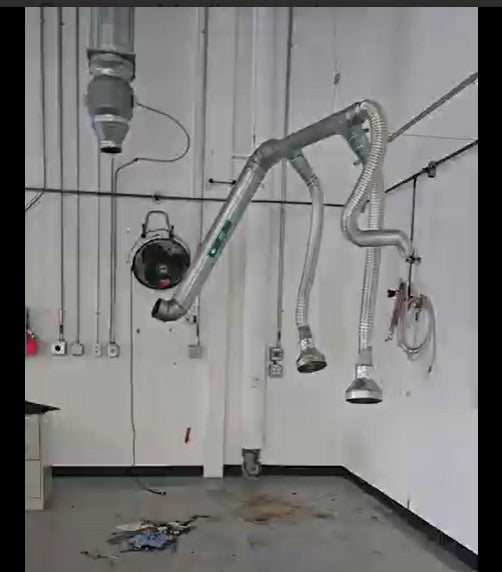 Ceiling Mounted Snorkeler Arms