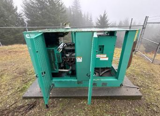 60KW ONAN 60ENA Nat Gas LP Generator AS-IS