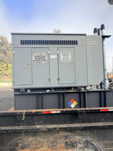 Generac 50kW Standby Diesel Generator 1Ph 120/240V Industrial SD0050 WSG1068