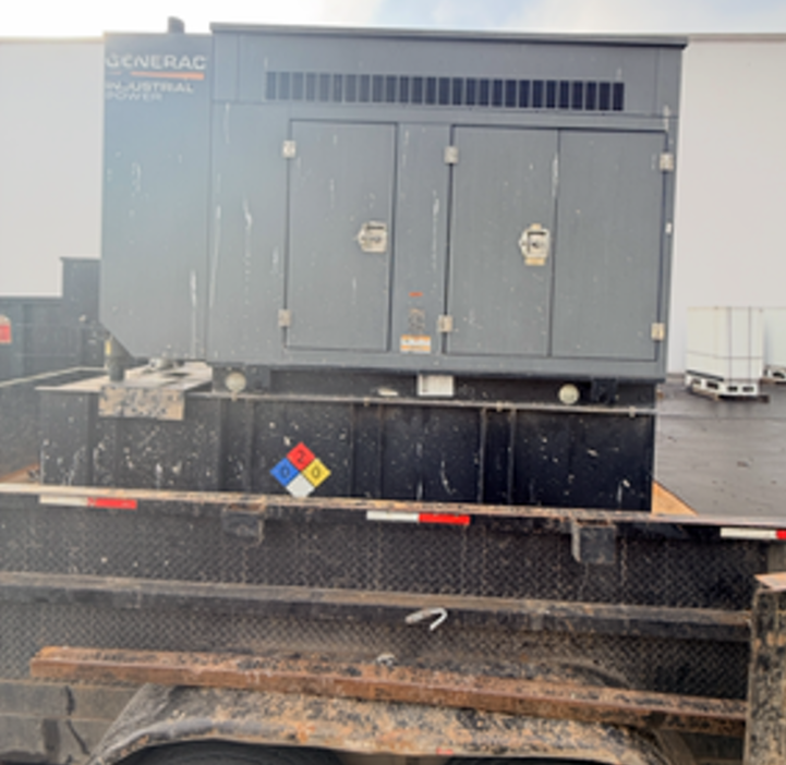 Generac 50kW Diesel Standby Generator 3 Phase Model SD0050 2014 Industrial