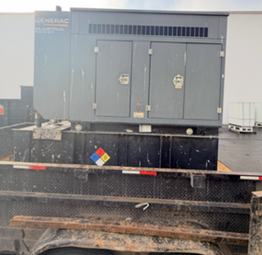 Generac 50kW Diesel Standby Generator 3 Phase Model SD0050 2014 Industrial