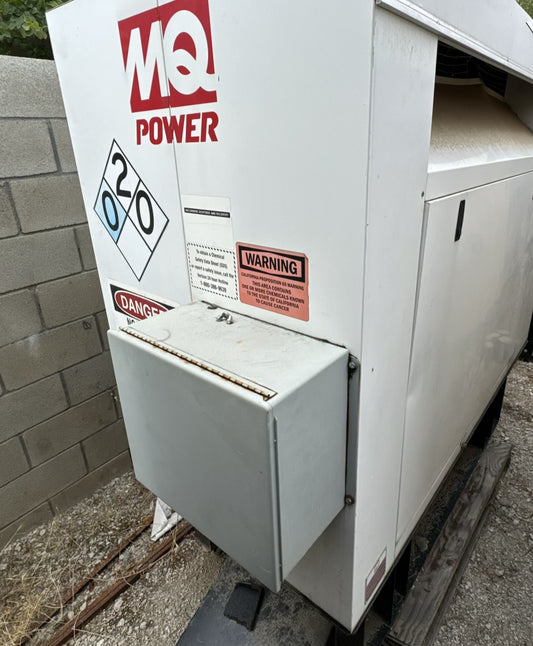 MQ Power MQP020PK 20 kW Diesel Generator Sound Enclosed Subbase Fuel Tank 2009
