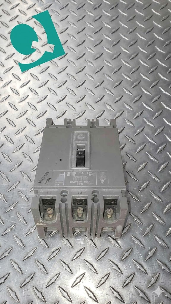 Westinghouse 15A 600VAC 3 Pole Breaker HFB3015L (SKU: 109606)