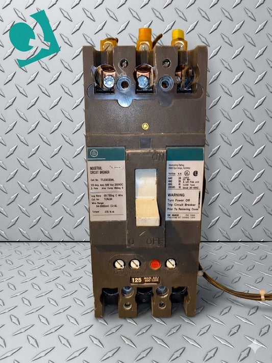 125A GE TFJ236125WL 3 Pole Circuit Breaker(S6LLST1413)