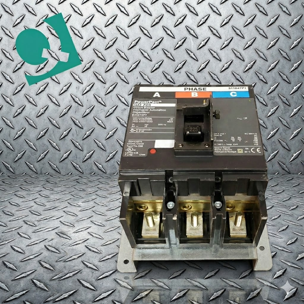 Square D 225 Amp Breaker QD 225 523372P7 (SKU: 2513AA)