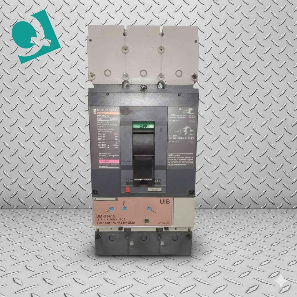 Merlin Gerin 160/400A 600V Breaker NSJ400H STR trip unit(SKU: 111870)