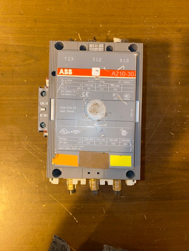 NOFUEL AC Contactor ABB 350A A210 A210-30(S6LLST1530)