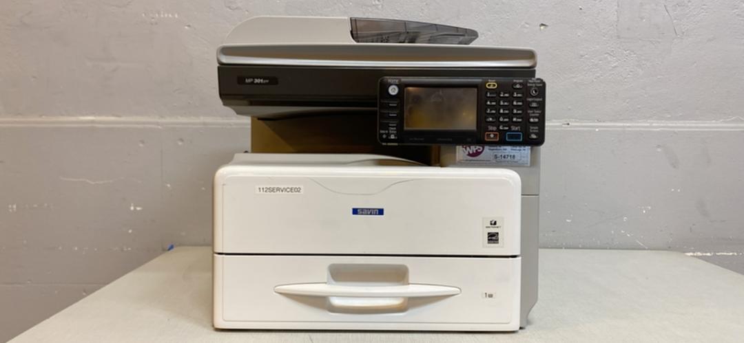 Ricoh Aficio MP 301SPF Black & White Laser Multifunction Printer(S6LLST6752)