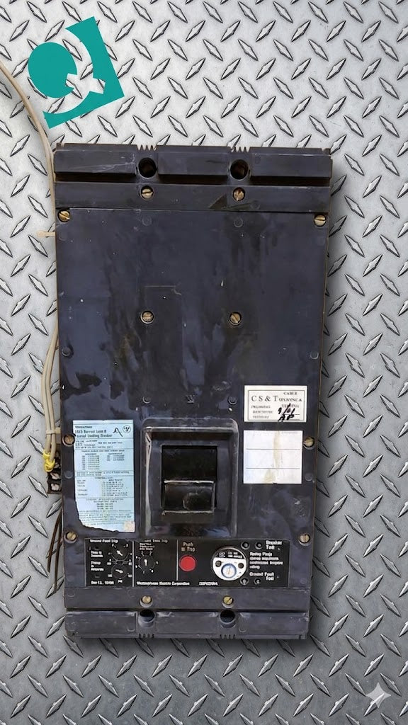 400A Westinghouse LCLG3400F Circuit Breaker(S6LLST8265)