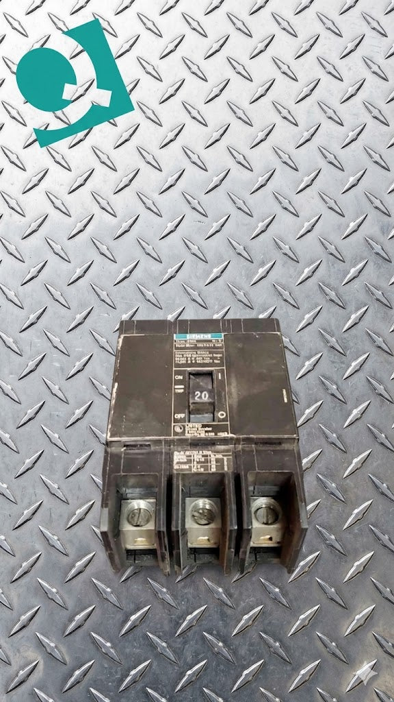 Siemens 20 Amp BQD 3 Pole Breaker NE2999 (SKU: 2518AA)(2518AA)