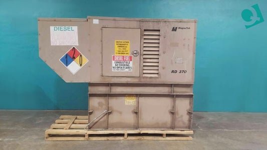 MagneTek Perkins RD 370 30kW Diesel Generator 1&3PH 389Hrs. TESTED (SKU: 113053)