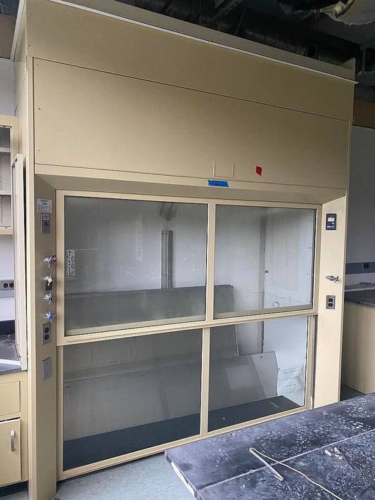 8' Walk-In Fume Hood DuraLab Ducted Vertical Sash(S6LLST5091)